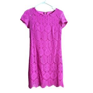 Pink Lace mini dress